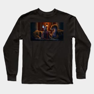 Lilith, Warlock Tiefling Queen Long Sleeve T-Shirt